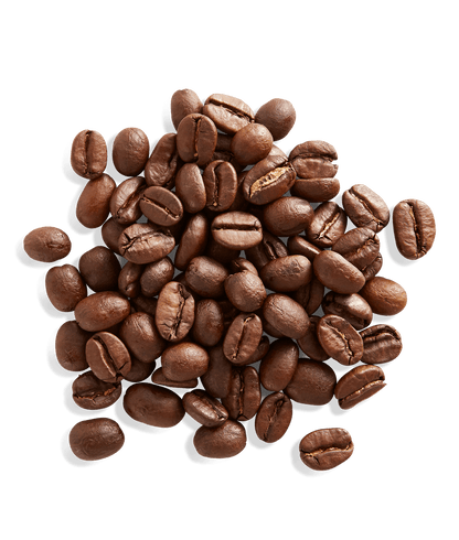 Peet's Big Bang Coffee beans shown up close with detail