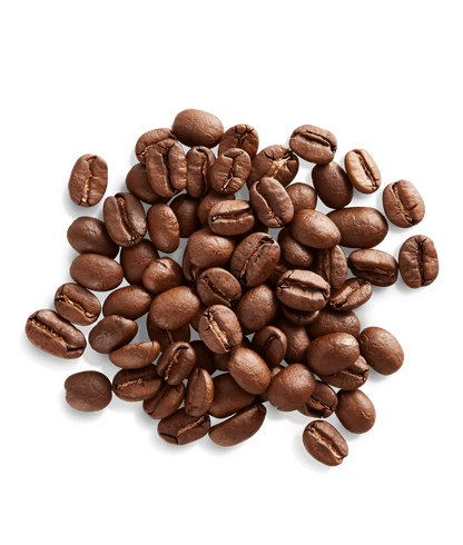 Peet's Café Domingo® Coffee beans shown up close with detail